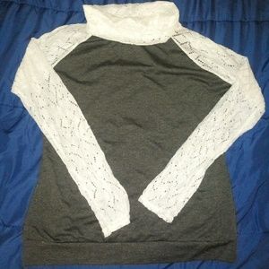 🌂Lace long sleeve shirt